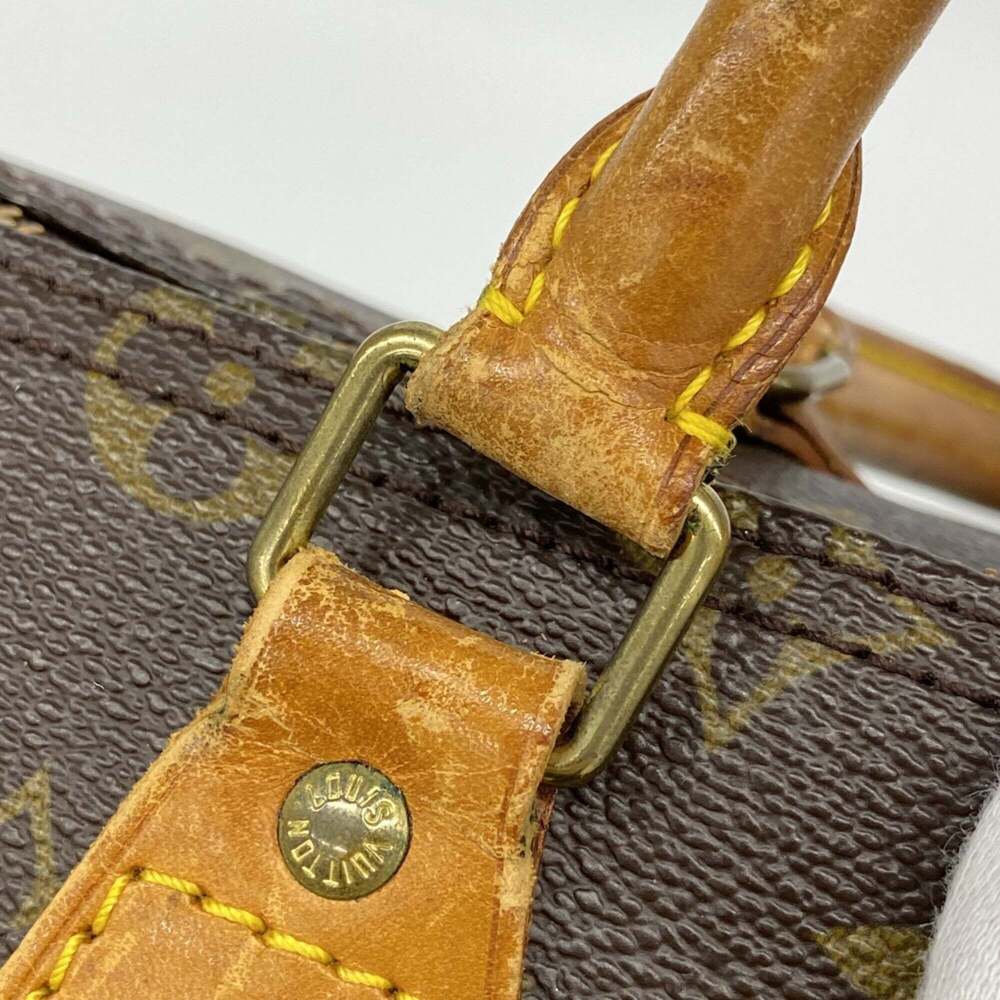 LOUIS VUITTON Brown Monogram Speedy 35 Bag - Picture 9 of 13